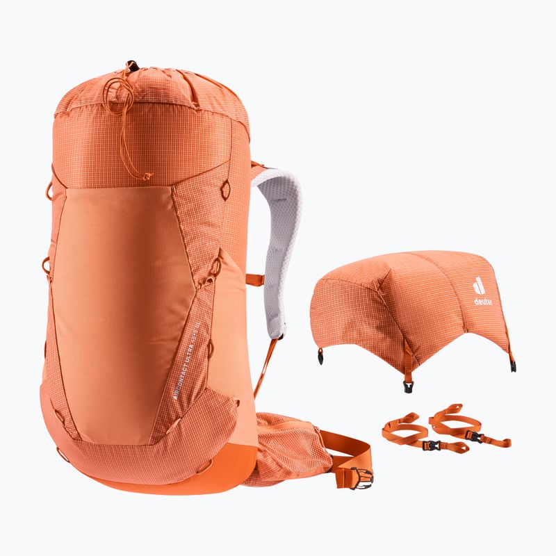 Žygio kuprinė deuter Aircontact Ultra 45+5 SL sienna/paprika 7