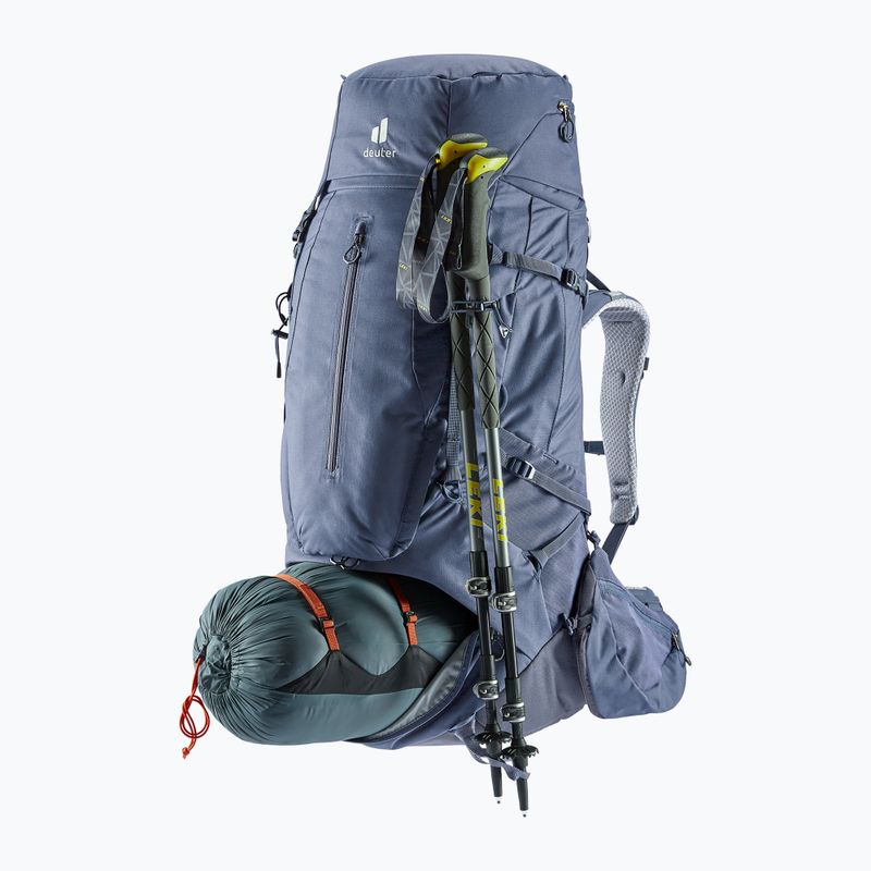 Deuter Aircontact X 60 + 15 l trekingo kuprinė tamsiai mėlyna 337002230670 4