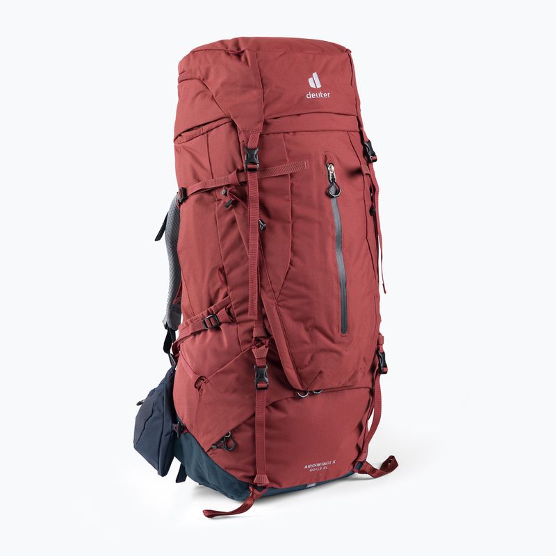 Deuter Aircontact X SL 60+15 l trekingo kuprinė raudona 337012253350 2