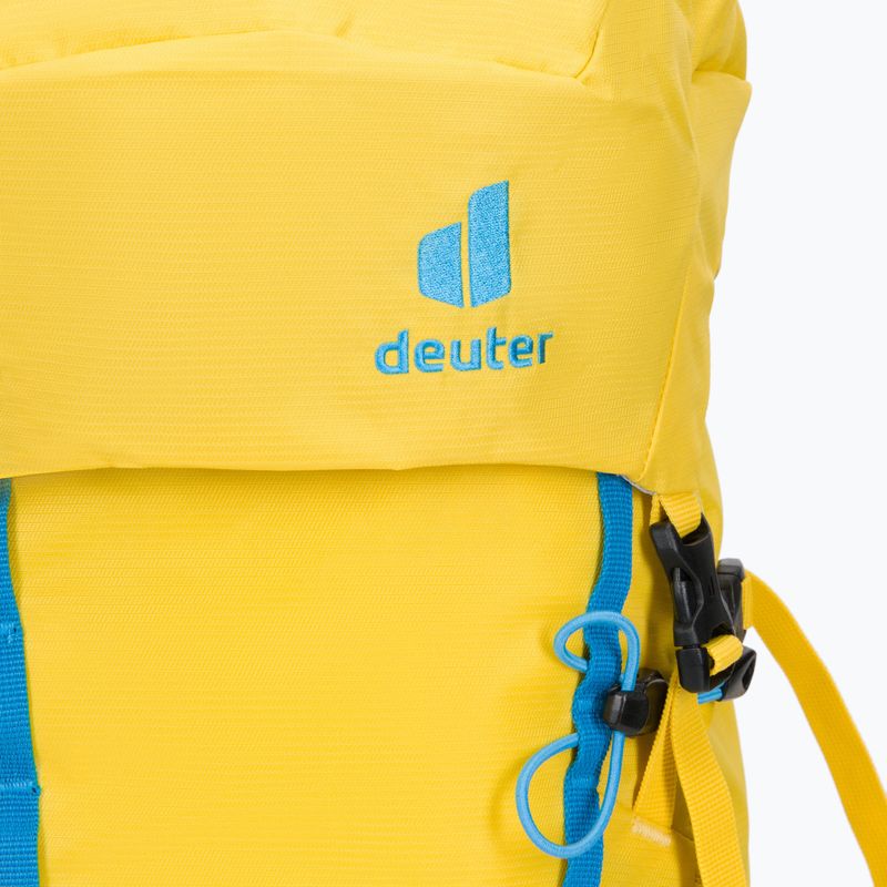 Vaikiška kuprinė laipiojimui deuter Climber 8308 22 l yellow 3611021 4