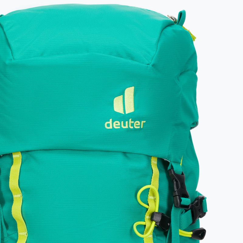 Vaikiška kuprinė laipiojimui deuter Climber 2345 22 l žalia 3611021 4