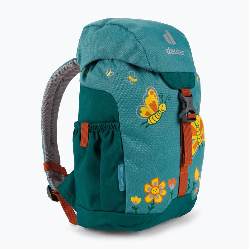 Deuter Schmusebar 8 l vaikiška turistinė kuprinė dustblue/alpinegreen 2