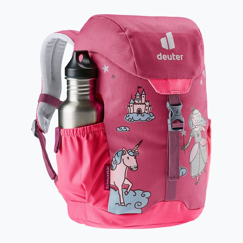 Deuter Schmusebar 8 l ruby/hotpink vaikiška turistinė kuprinė 4