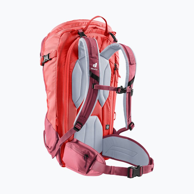 Moteriška slidinėjimo kuprinė deuter Freerider Pro 32+ l SL 330342255850 maron/currant 3