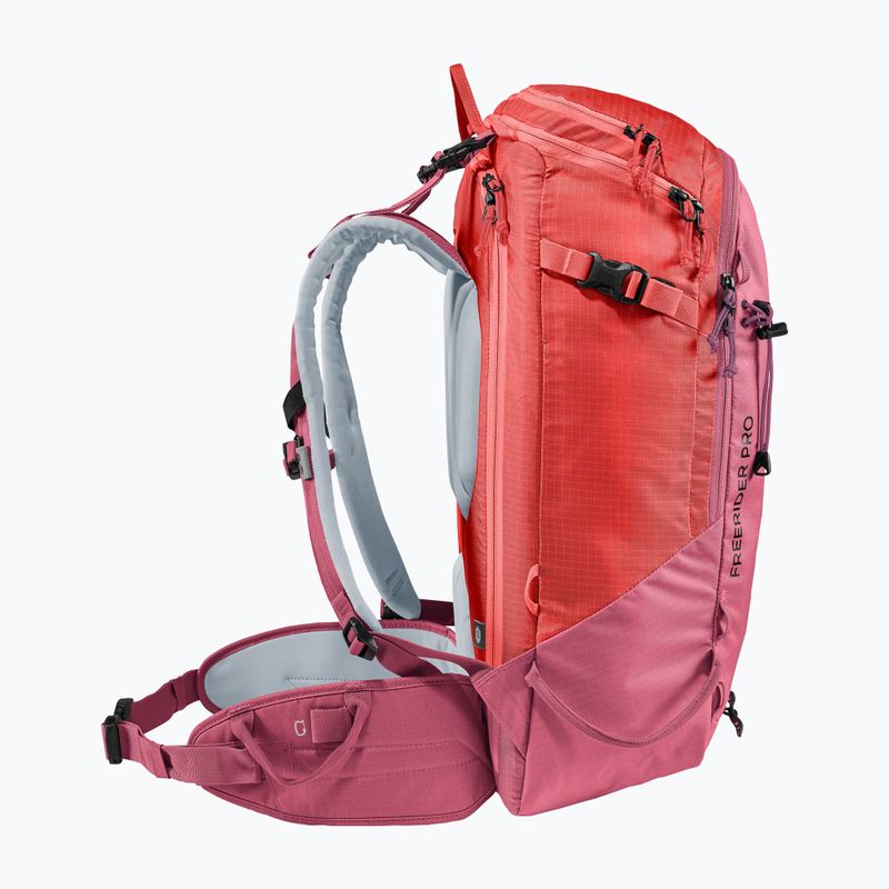 Moteriška slidinėjimo kuprinė deuter Freerider Pro 32+ l SL 330342255850 maron/currant 6