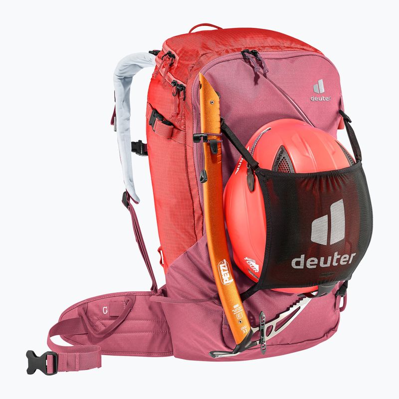 Moteriška slidinėjimo kuprinė deuter Freerider Pro 32+ l SL 330342255850 maron/currant 7