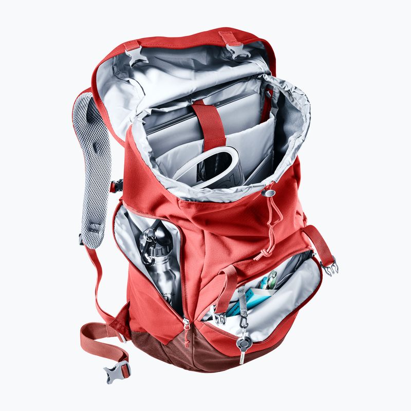 Kuprinė deuter Walker 24 l currant/redwood 7