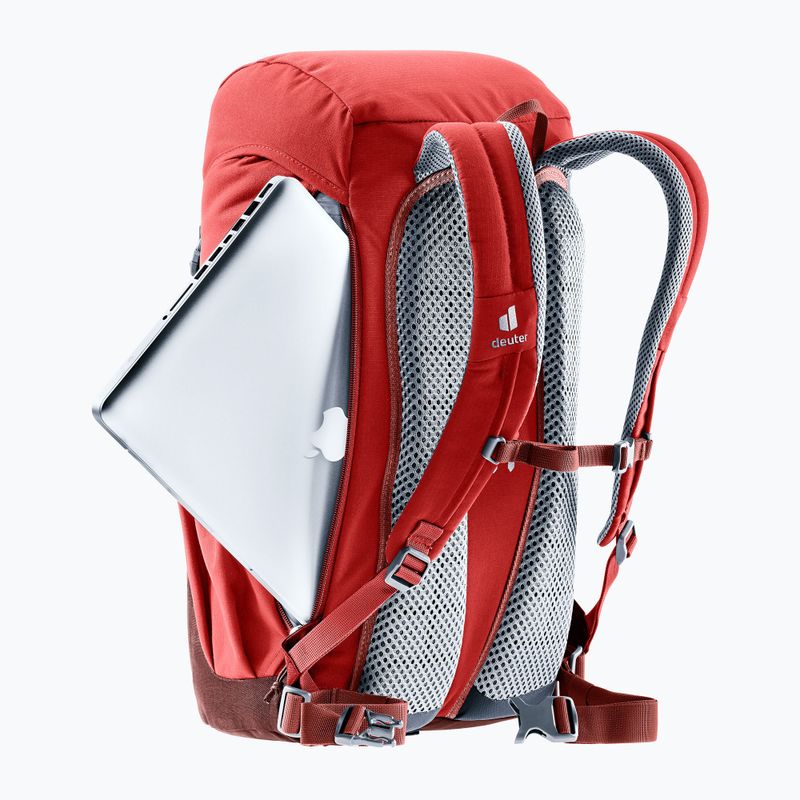 Kuprinė deuter Walker 24 l currant/redwood 8