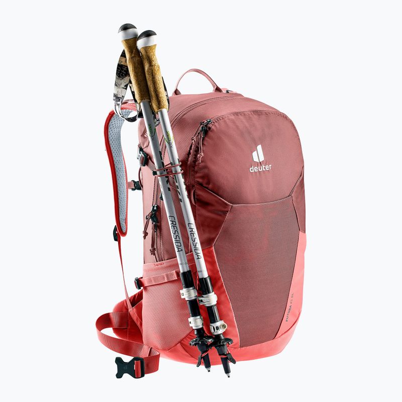 Moteriška turistinė kuprinė deuter Futura 21 l SL caspia/currant 5