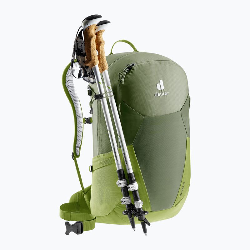 Turistinė kuprinė deuter Futura 23 l khaki/meadow 6