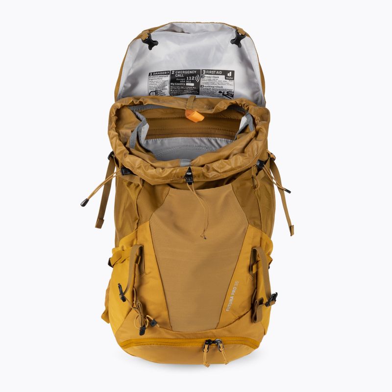 Deuter Futura Pro 36 l turistinė kuprinė rudos spalvos 34011216611 4