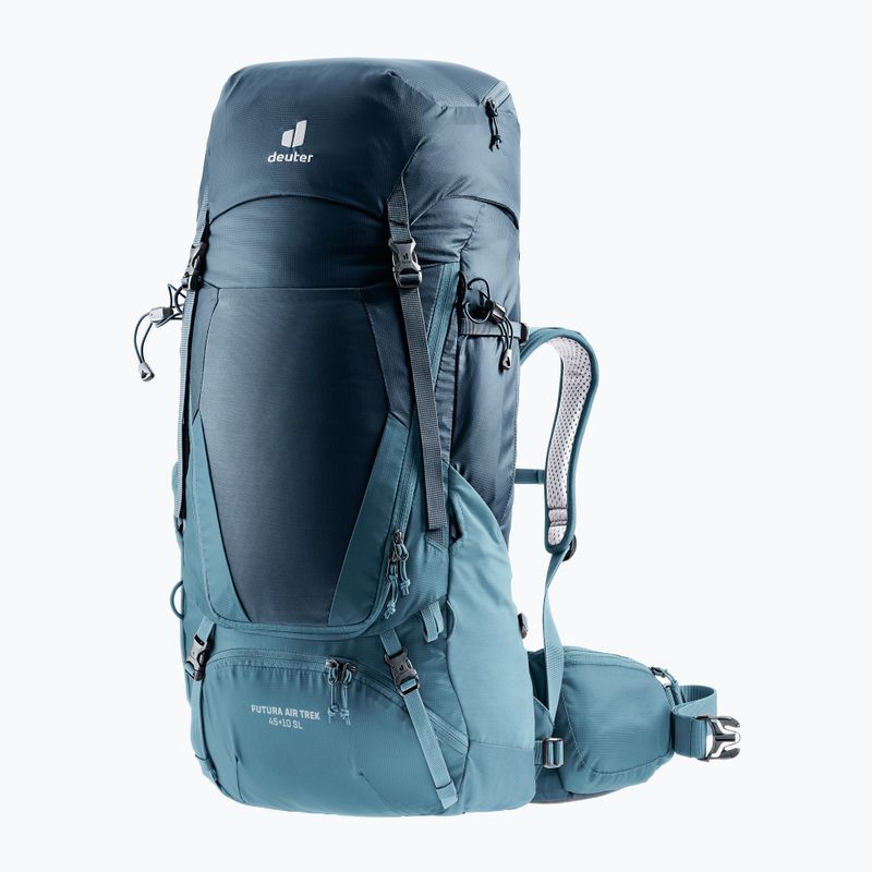 Moteriška turistinė kuprinė deuter Futura Air Trek 45 + 10 SL blue 34020211381 2