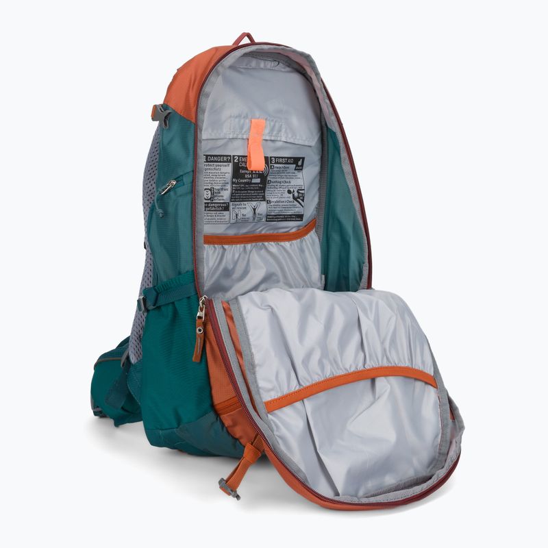 Deuter Trans Alpine 24 l dviračių kuprinė oranžinė 320002193180 4