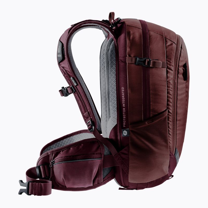 Moteriška dviračių kuprinė deuter Flyt 12 l SL red 321102155910 5