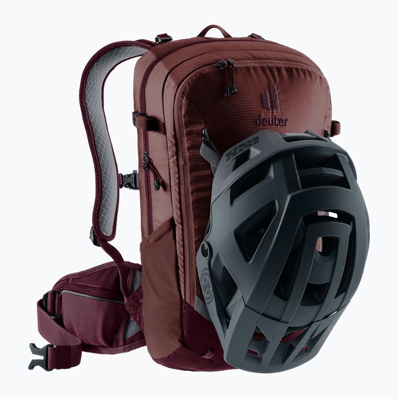Moteriška dviračių kuprinė deuter Flyt 12 l SL red 321102155910 8