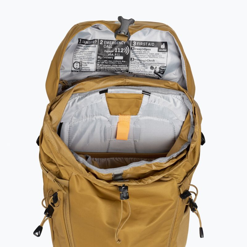 Deuter Trail 24 l turistinė kuprinė geltona 34403236323 4