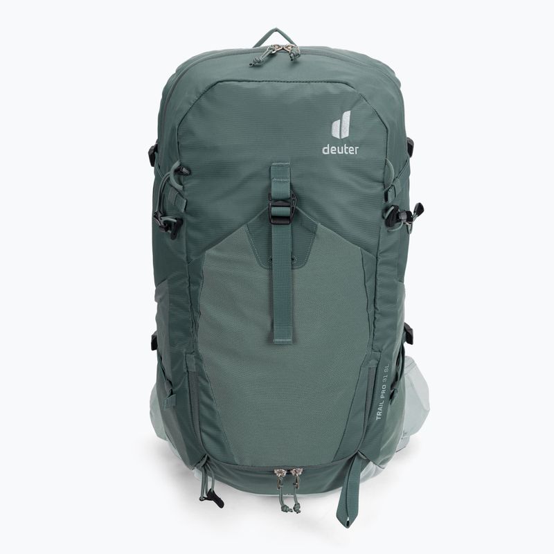 Moteriška turistinė kuprinė deuter Trail Pro 31 SL green 34410233464