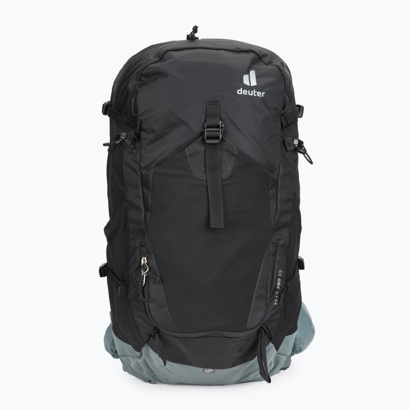 Deuter Trail Pro 33 l turistinė kuprinė juoda 34411237411