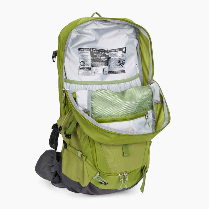 Deuter Trail Pro 33 l žygių kuprinė žalia 34411232446 4