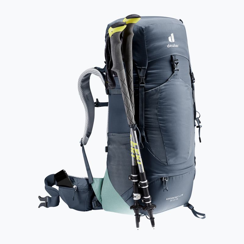 Moteriška turistinė kuprinė deuter Aircontact Lite 35 + 10 SL navy blue 334002332480 7