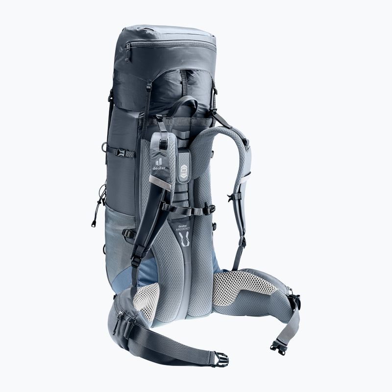 Deuter Aircontact Lite 40 + 10 trekingo kuprinė juoda 334012373190 5