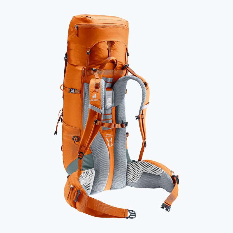 Deuter Aircontact Lite 40 + 10 trekingo kuprinė oranžinė 334012393190 8