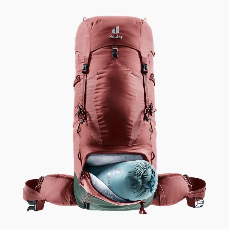 Moteriška turistinė kuprinė deuter Aircontact Lite 45 + 10 SL 55 l 334022352150 caspia/ivy 9