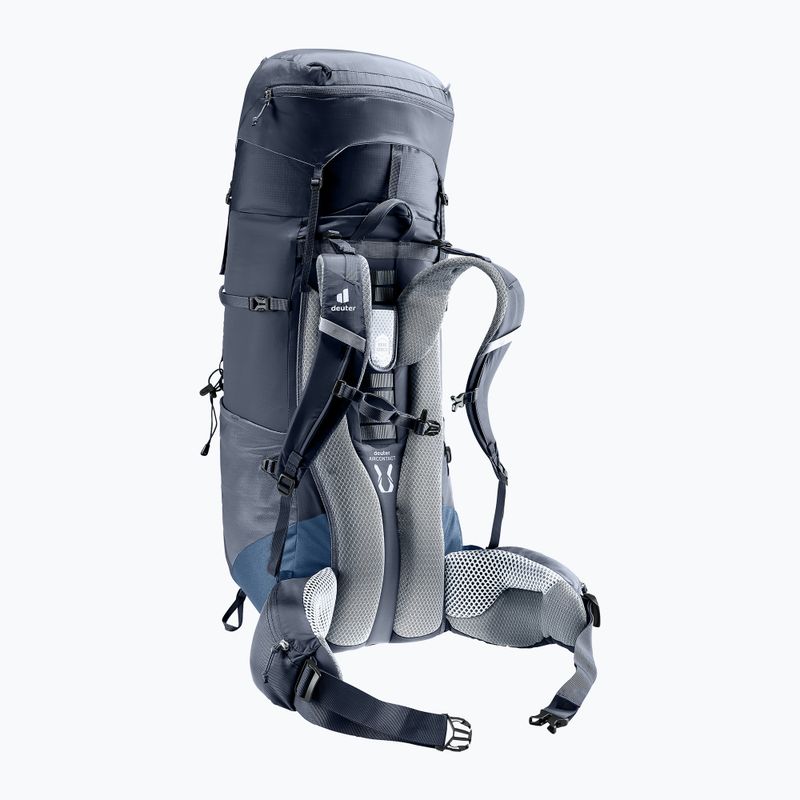 Deuter Aircontact Lite 50 + 10 trekingo kuprinė juoda 334032373190 4