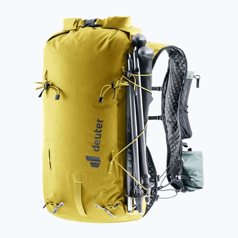 Deuter alpinistinė kuprinė Vertrail 16 l yellow 33630238205 2