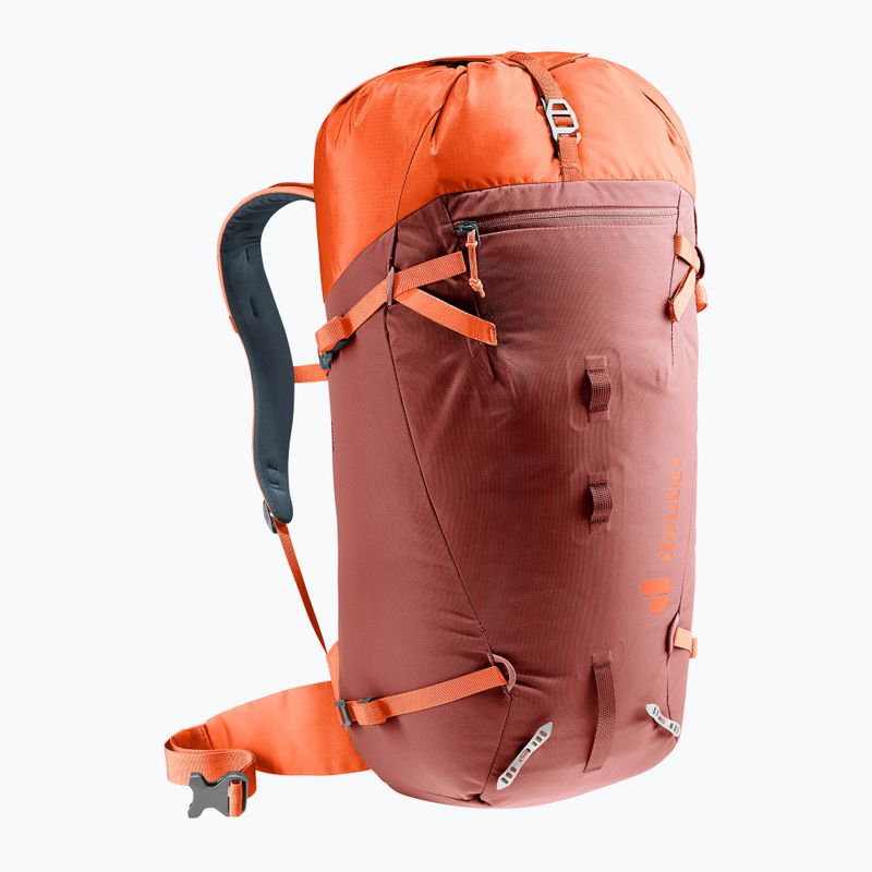 Laipiojimo kuprinė deuter Guide 30 l redwood/papaya 4