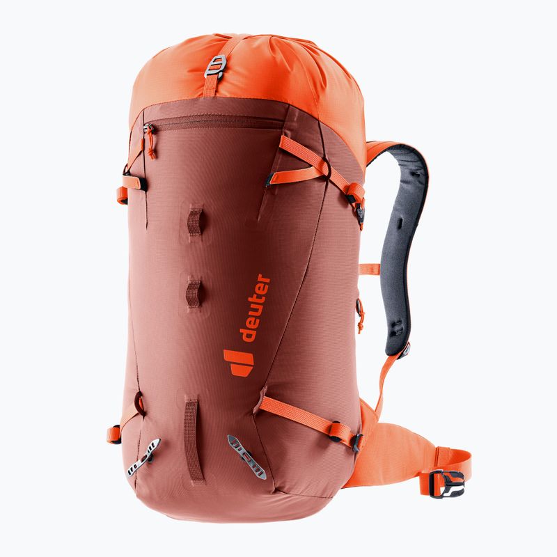 Laipiojimo kuprinė deuter Guide 30 l redwood/papaya 5