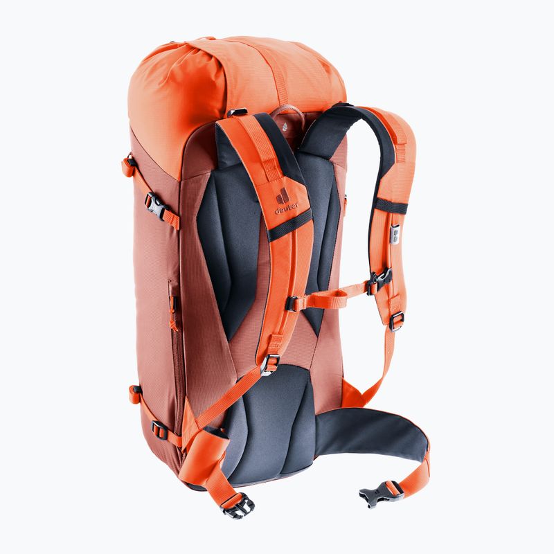 Laipiojimo kuprinė deuter Guide 30 l redwood/papaya 6