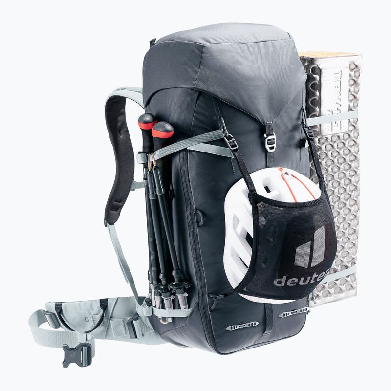 Laipiojimo kuprinė deuter Guide 34+8 l black/shale 5