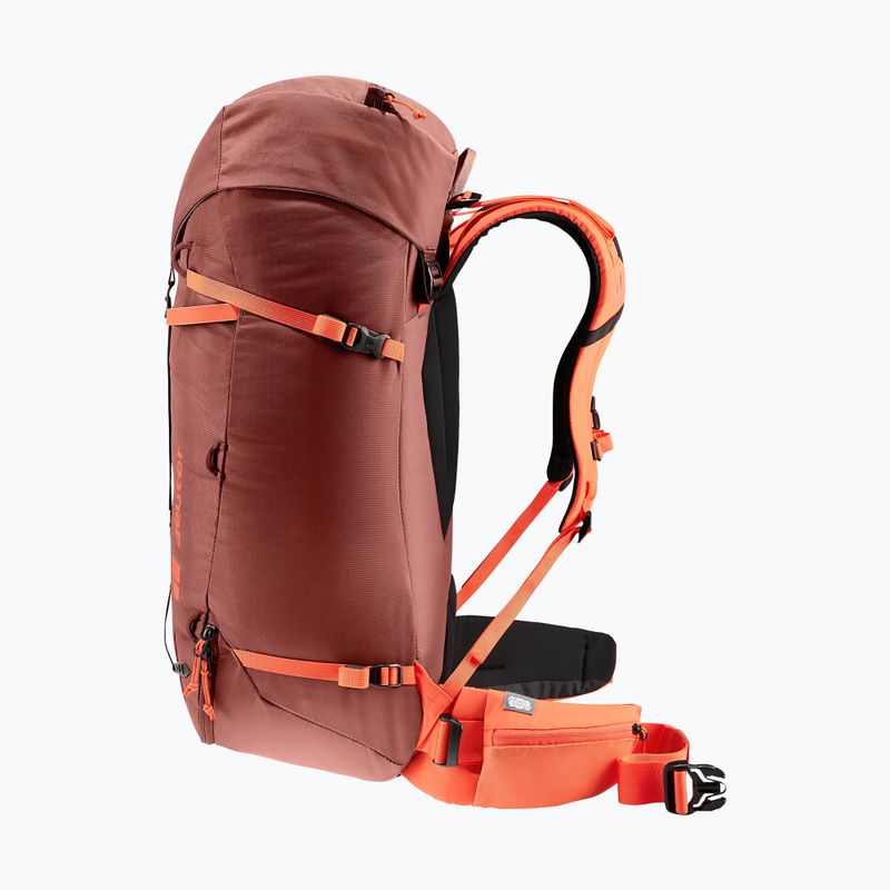 Laipiojimo kuprinė deuter Guide 34+8 l redwood/papaya 4