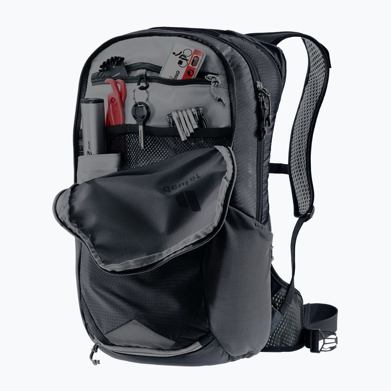 Deuter Race Air 14+3 l dviračių kuprinė juoda 320442370000 6