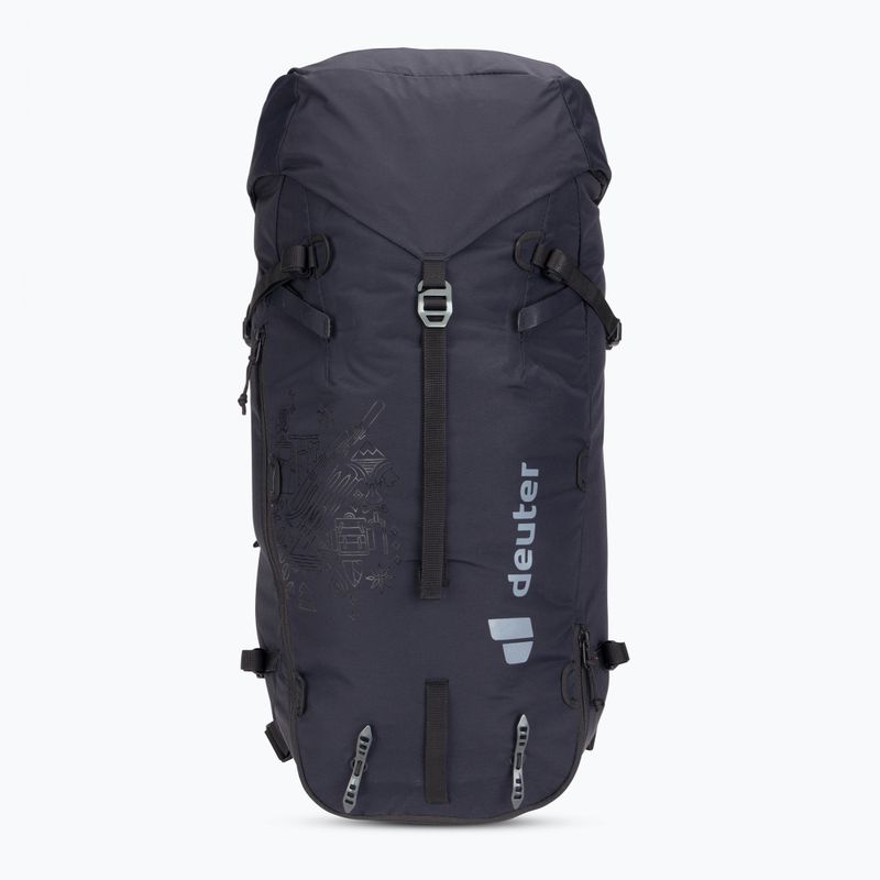 Alpinistinė kuprinė deuter Guide 32+8 l black