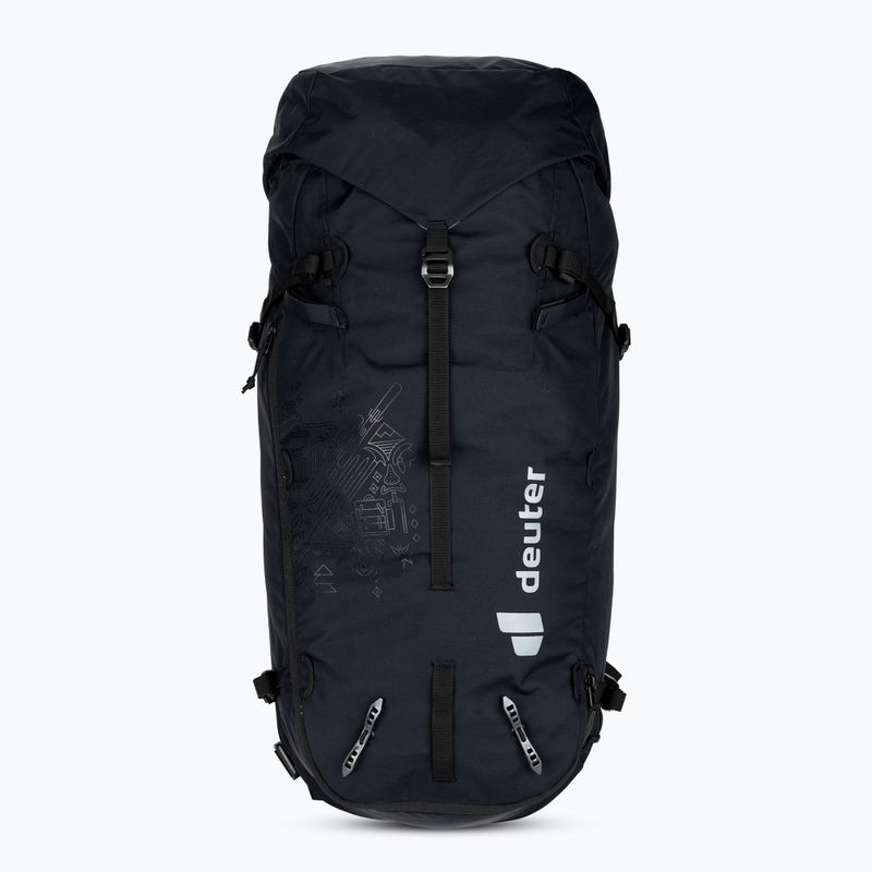 Alpinistinė kuprinė deuter Guide 34+8 l black