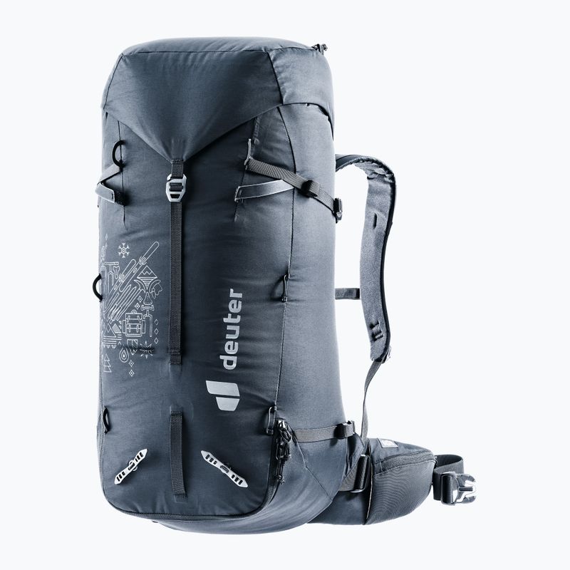 Alpinistinė kuprinė deuter Guide 34+8 l black 5