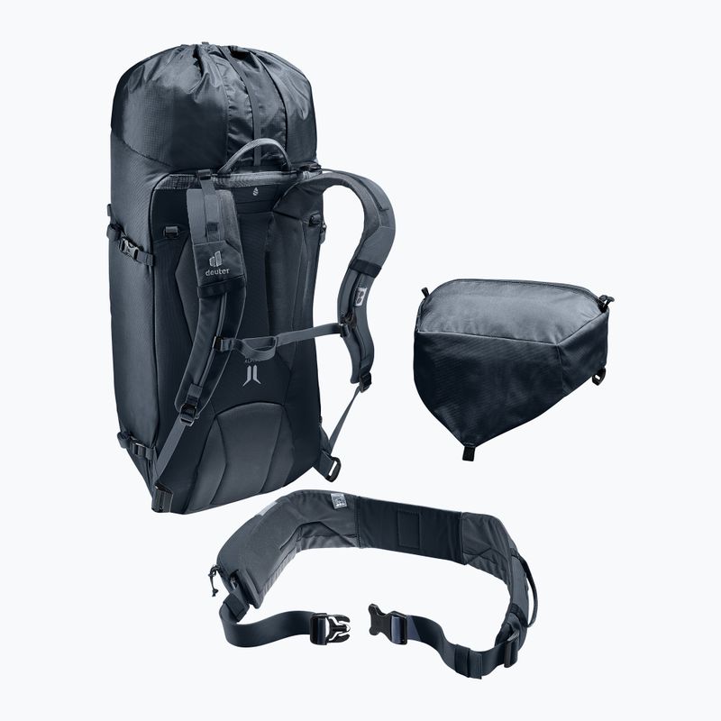 Alpinistinė kuprinė deuter Guide 34+8 l black 8