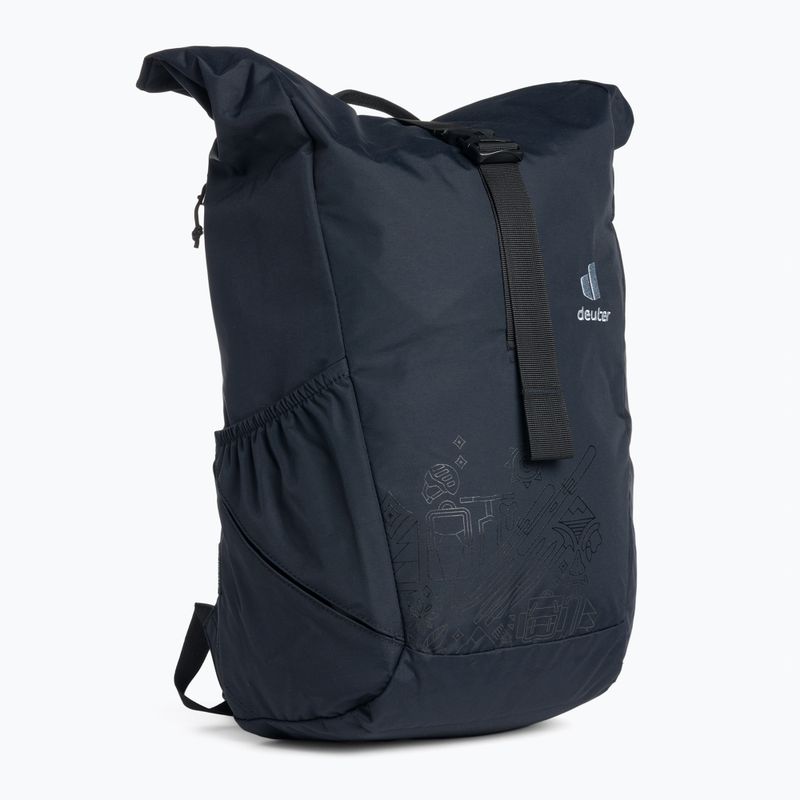 Deuter StepOut 22 l miesto kuprinė juoda 381532371250 2