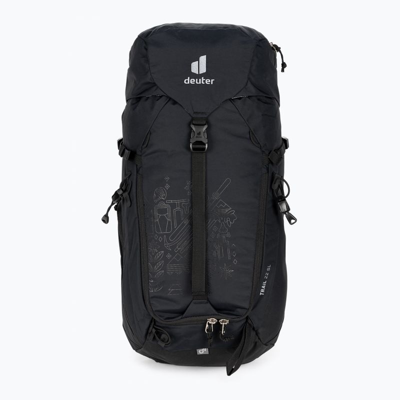 Moteriška turistinė kuprinė deuter Trail 22 l SL black 344142371250