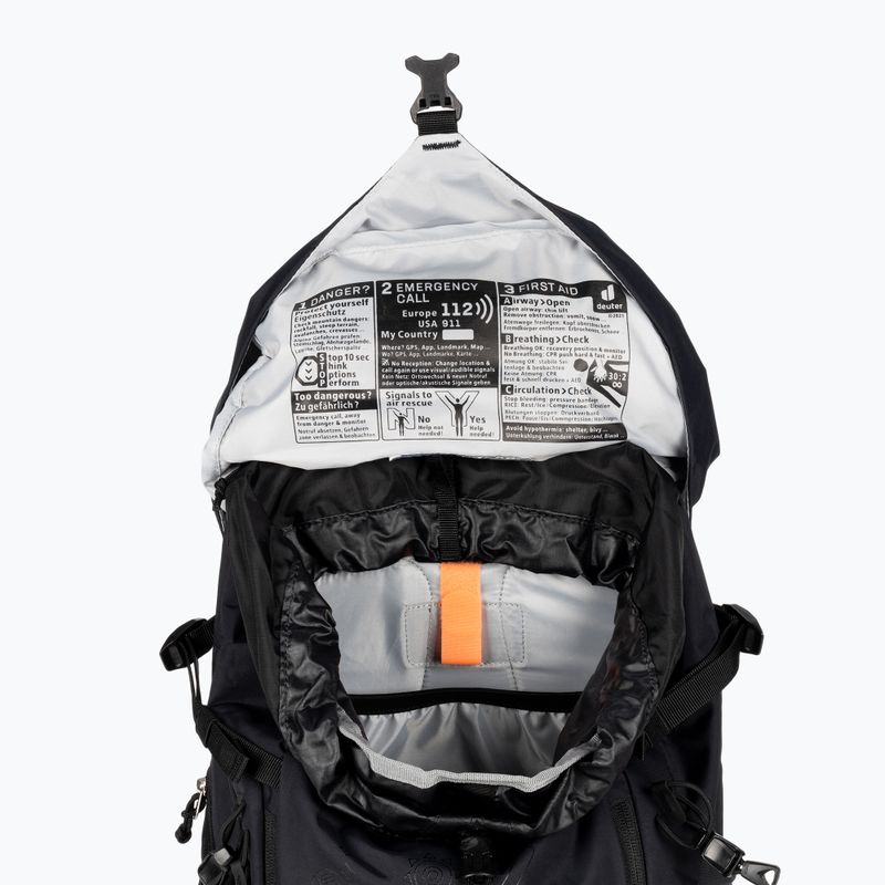 Moteriška turistinė kuprinė deuter Trail 22 l SL black 344142371250 4