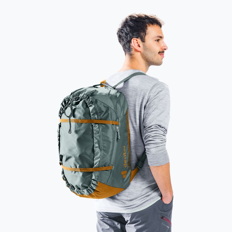 Deuter Gravity virvių krepšys teal/cinnamon 2