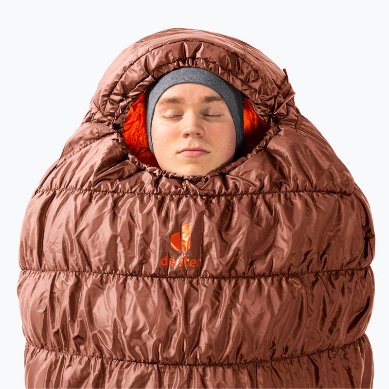 Miegmaišis deuter Exosphere -6° umbra/paprika 9