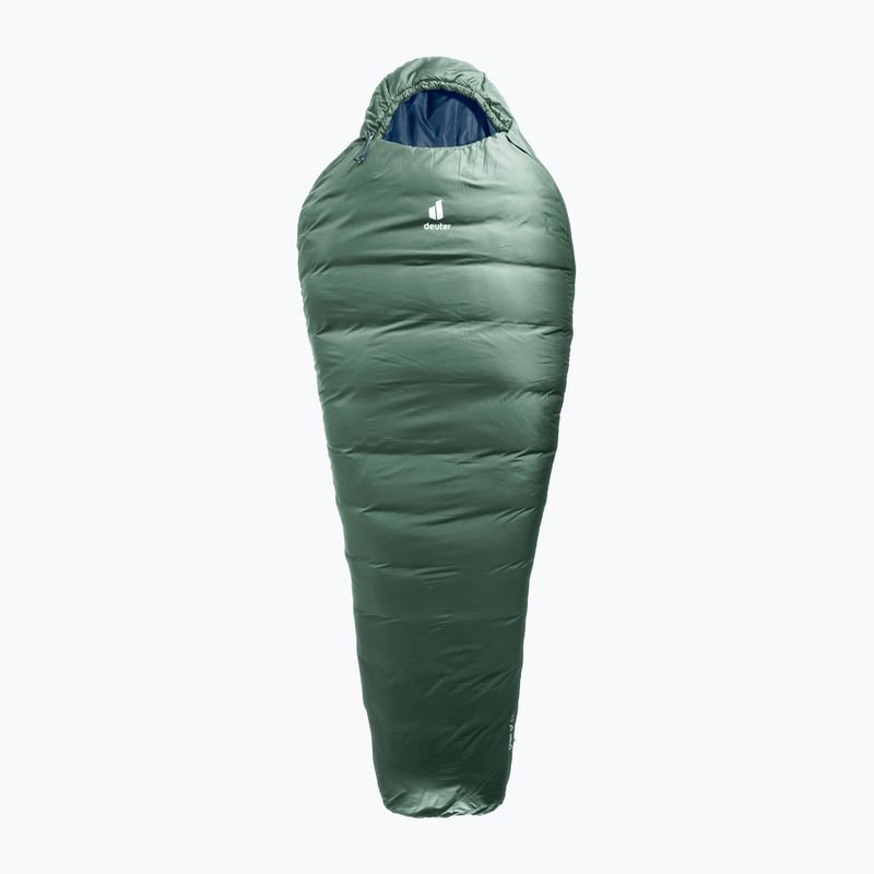 Miegmaišis deuter Orbit 0° EL ivy/ink