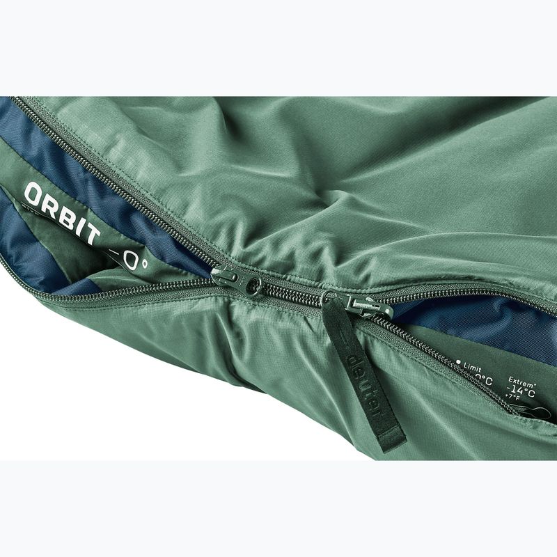 Miegmaišis deuter Orbit 0° EL ivy/ink 4