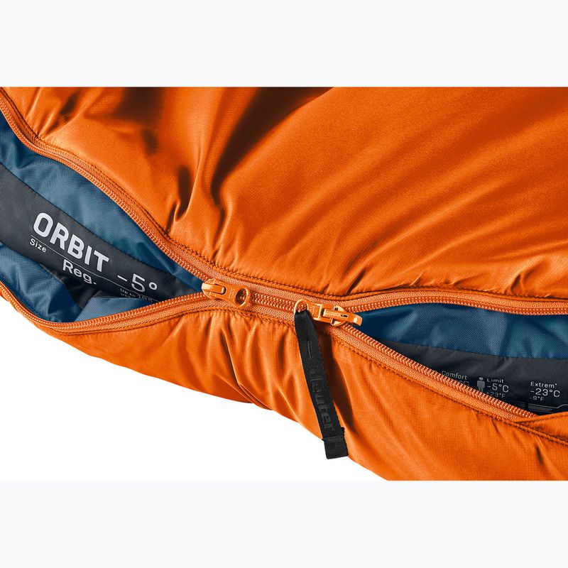 Deuter Orbit miegmaišis -5° kaštoninė/rožinė 5