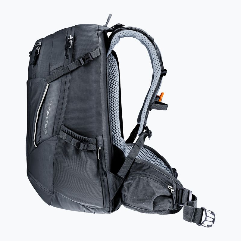 Moteriška dviračių kuprinė deuter Trans Alpine 22 l SL black 4