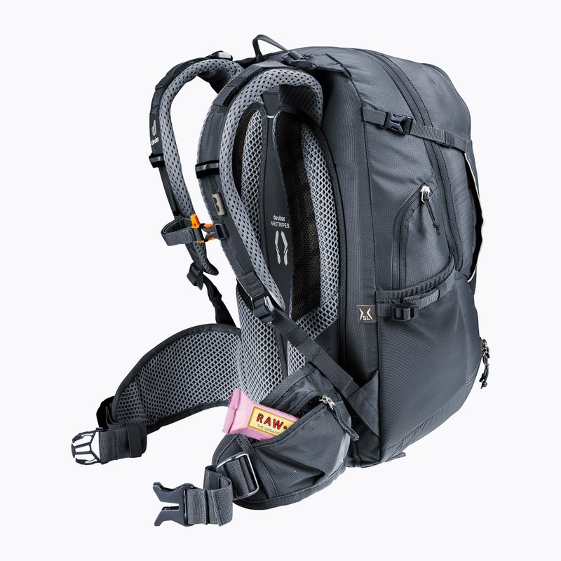 Moteriška dviračių kuprinė deuter Trans Alpine 22 l SL black 11