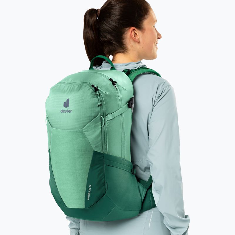 Moteriška turistinė kuprinė deuter Futura 21 l SL spearmint/seagreen 9